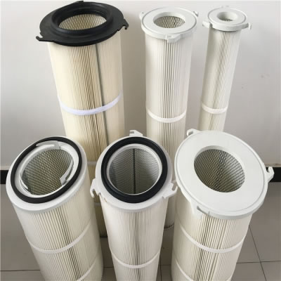 华义工业焊接车间除尘器PTFE覆膜滤芯 除尘设备配件滤筒  焊接车间滤芯