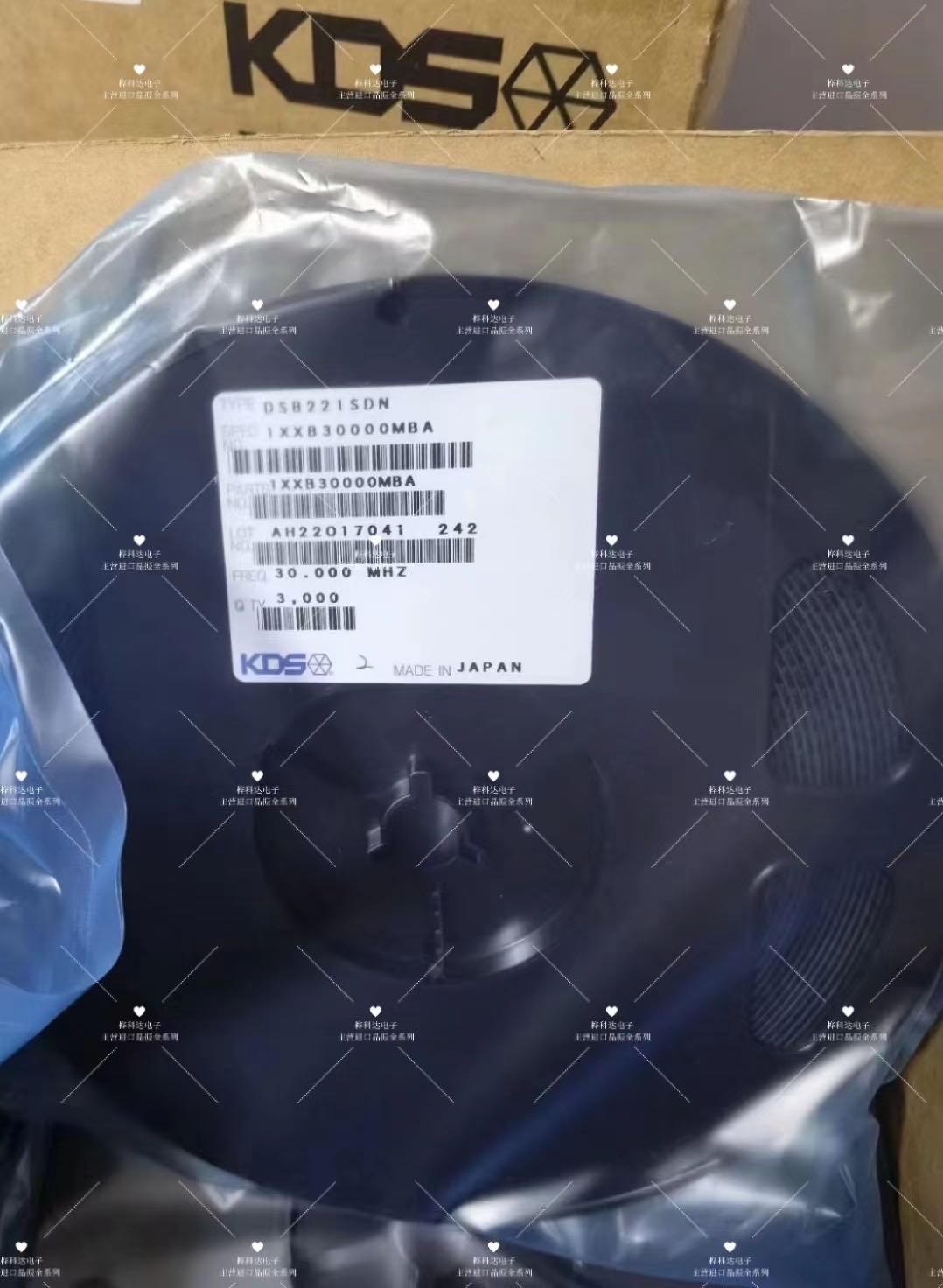 KDS 1XXB30000MBA 温补晶振  20MHZ 温补  EPSON爱普生