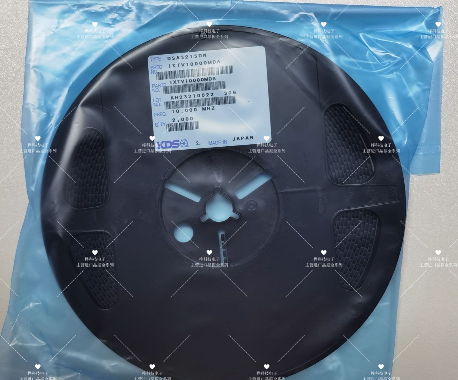 KDS 1XTV10000MDA 贴片压控温补晶振  10MHZ 温补  KDS 大真空