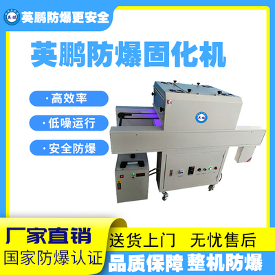英鹏防爆双链条uvled固化机