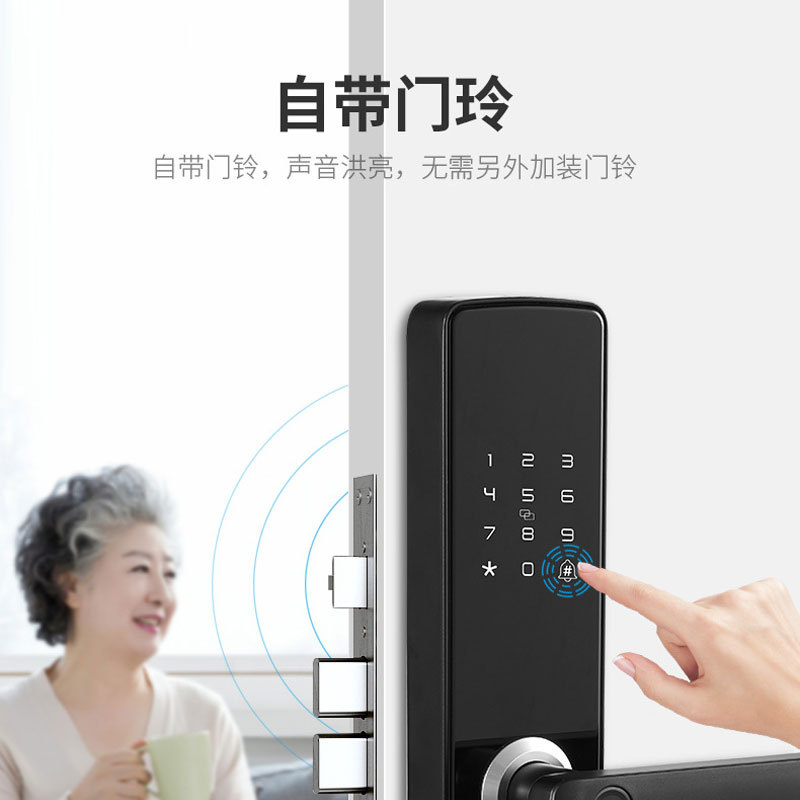身份证锁公寓密码锁远程指纹酒店民宿智能锁  公寓锁  民宿锁