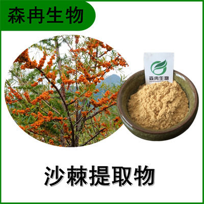 森冉生物 沙棘提取物 沙棘黄酮 沙棘果粉 全水溶原料粉  沙棘粉