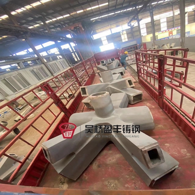 盈丰铸造塔楼钢结构铸钢节点钢塔架节点大型铸钢件  建筑铸钢节点  索鞍索夹  钢结构铸钢件