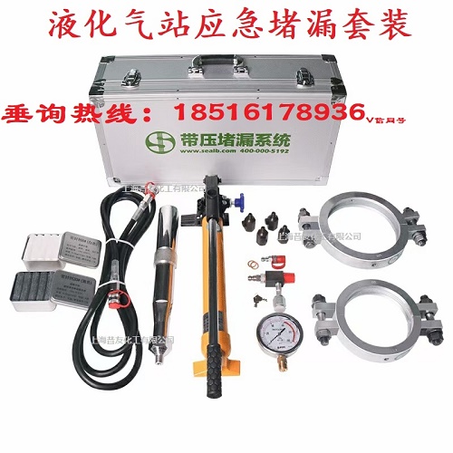 带压堵漏抢修工具管道泄露带压堵漏工具DN50  法兰泄露堵漏工具