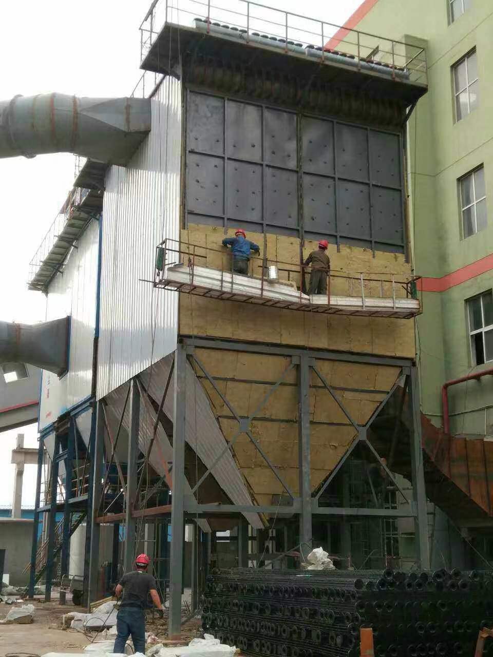 导热油锅炉岩棉保温施工 管道铁皮铝皮保温施工工程  导热油锅炉保温施工  管道铁皮保温施工