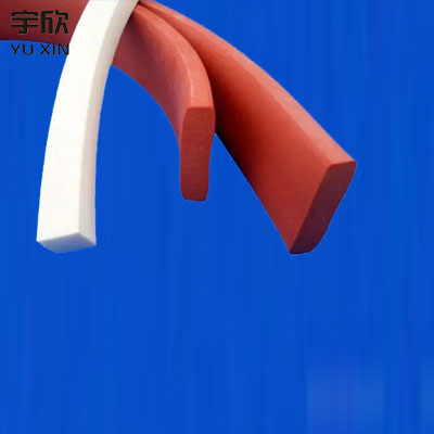 矩形耐温减震彩色发泡硅胶条平板发泡板分切发泡条  发泡硅胶密封条