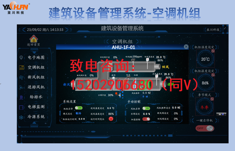AT-ACQ-空气质量控制器(楼宇自控系统）  ECS-7000MKT  AT-SLTHI温湿度探测器