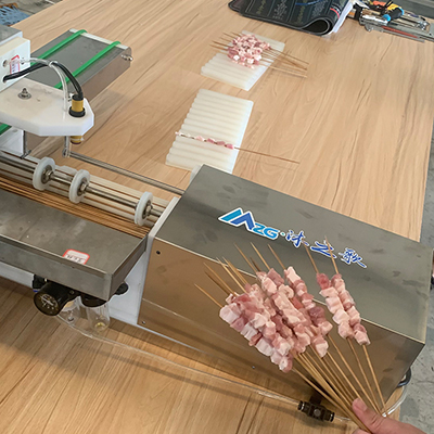 小型穿串机  食品加工设备  肉串穿串机