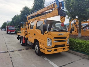 江铃14-16米高空作业车价格  路灯维修车  电力抢修车