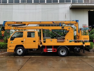 江铃14-16米高空作业车价格  路灯维修车  电力抢修车