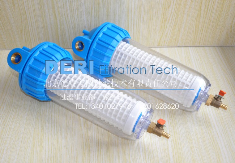 分流式反冲洗管道精密过滤器；塑料反冲洗过滤器  塑料前置过滤器
