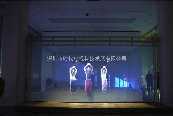 幻影成像舞台大屏幕制作 45度高清反射立体成像  幻象膜  幻影成像膜