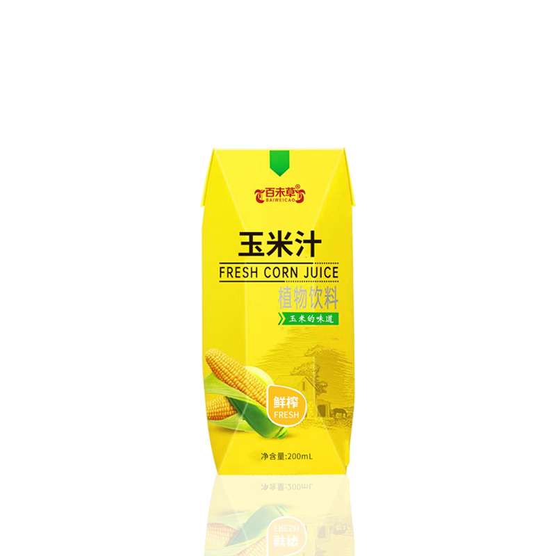玉米汁植物饮料贴牌定制代加工 植物原料饮料代加工