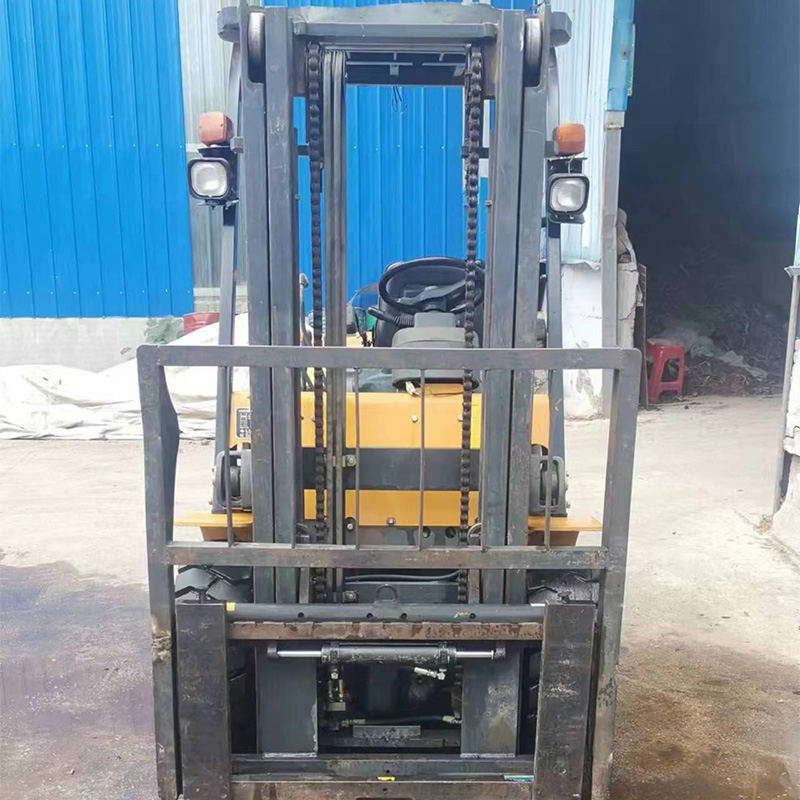 二手叉车 浙江华和产 3吨叉车 带侧移 升高3米