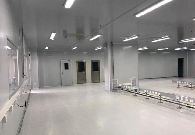 西安万级食品厂无菌洁净室SC西安净化车间风淋室定做  西安无菌室  西安洁净室