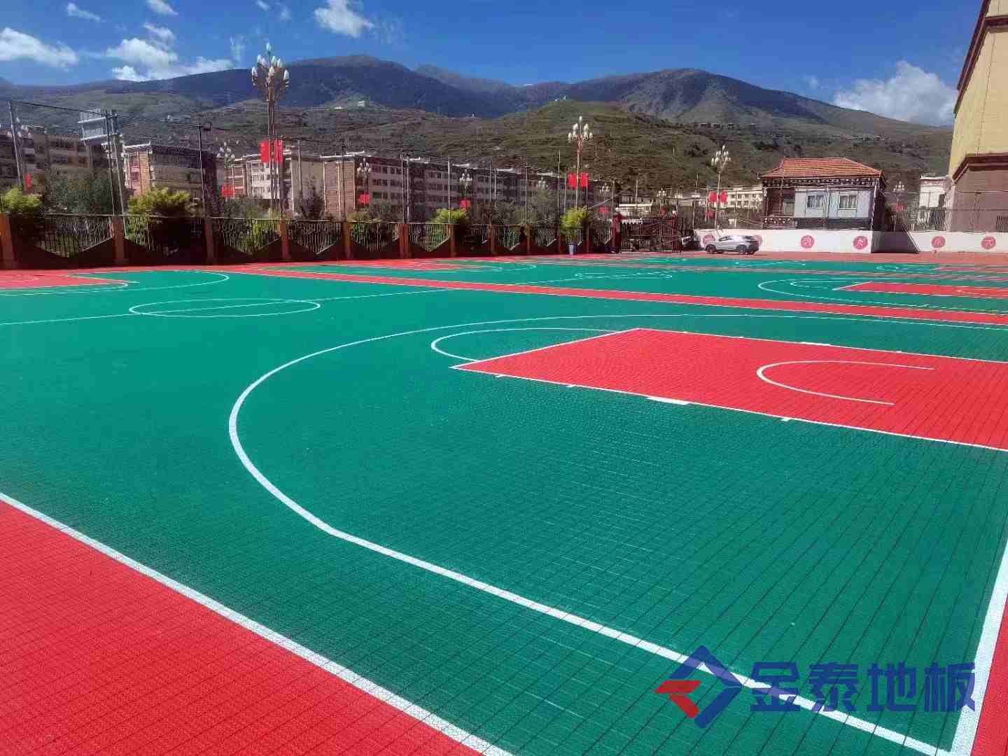 廊坊篮球场运动地板 悬浮地板 拼装地板批发  篮球场悬浮地板  篮球场拼装地板