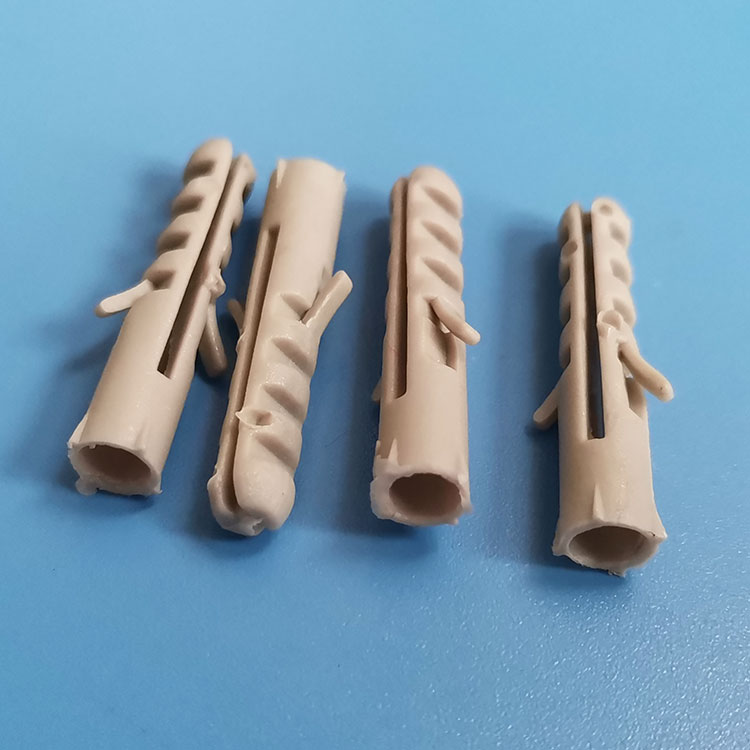 壁虎067H灰色双翼环保鱼形塑料膨胀胶塞6*30mm
