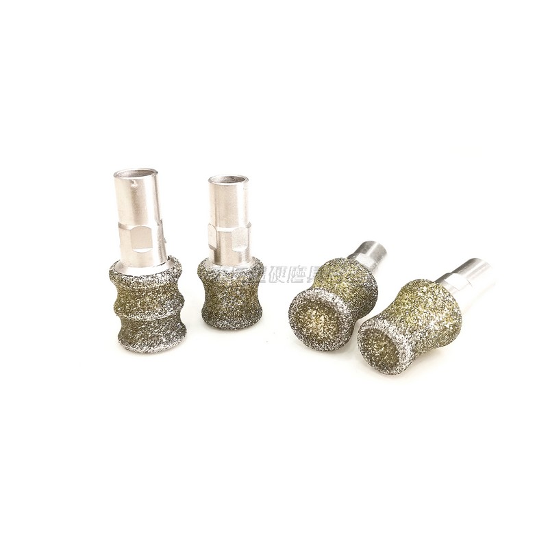 出口异型金刚砂美甲磨头 打磨狗指甲锋利 电镀金刚石  宠物磨头  金刚砂磨头