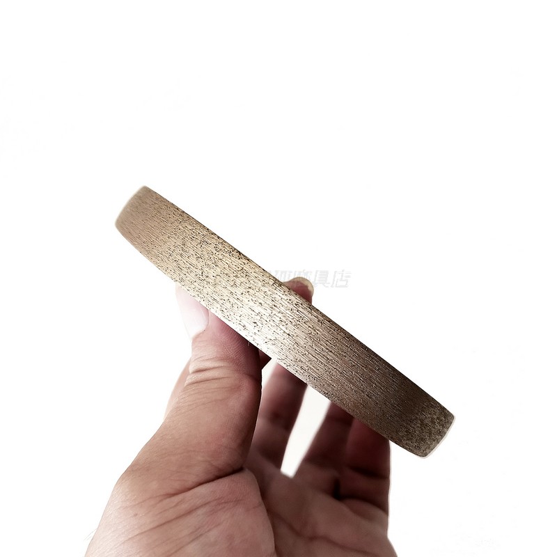 平行带弧青铜砂轮 R30 金刚石80目  带弧金属砂轮  外R金刚石砂轮