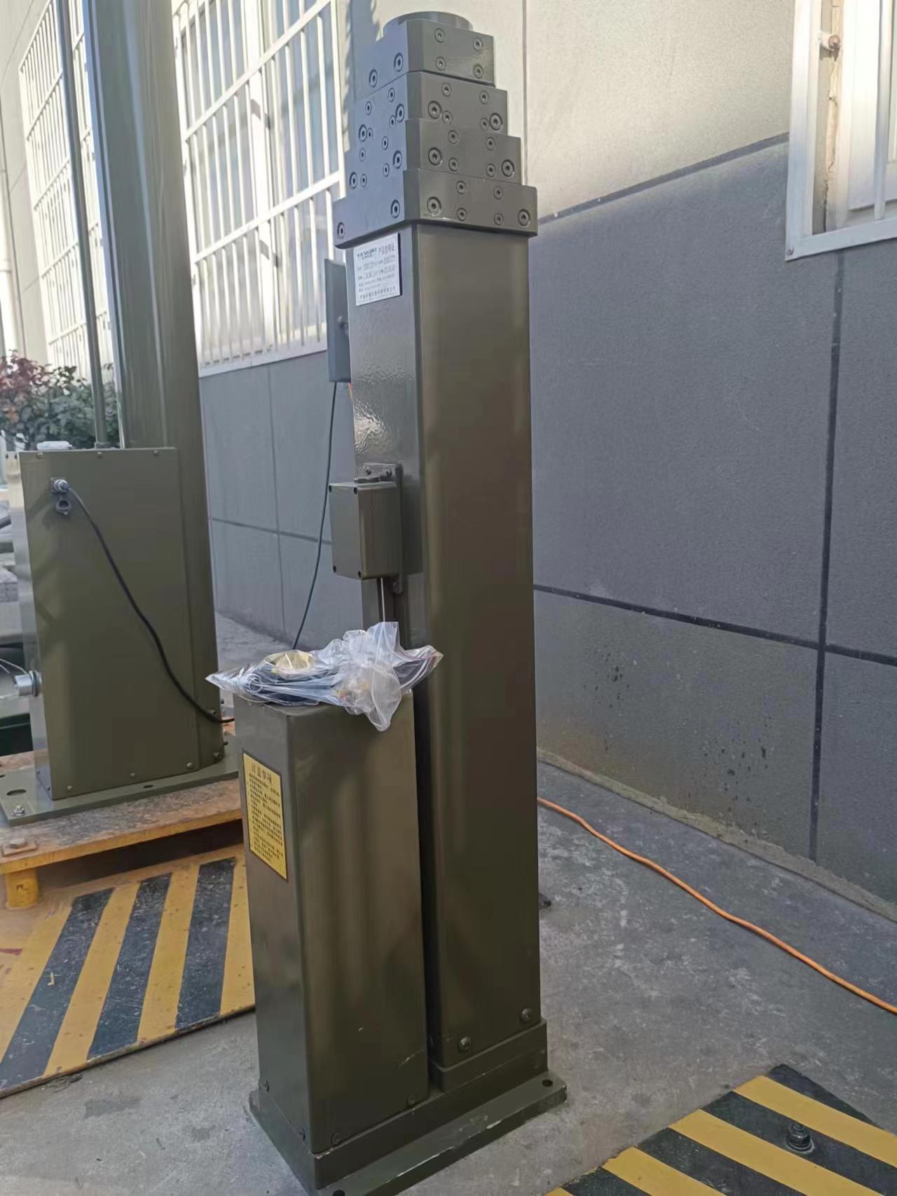 大承重升降杆 电动手摇升降承重方管200KG升降设备平台  承重式升降杆  车载手摇升降杆  野外移动升降杆