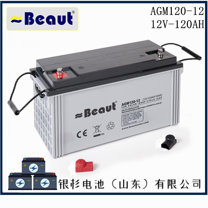 英国Beaut蓄电池AGM120-12备用电源应急系统用电源  12V-120AH蓄电池