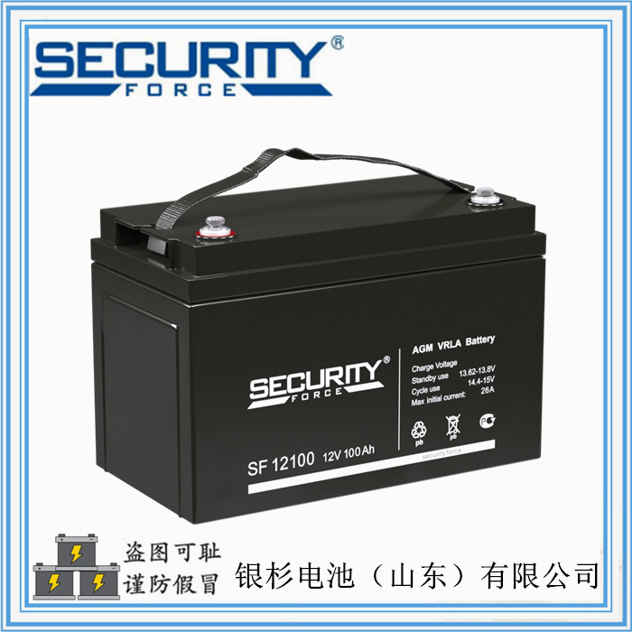 SecurityForce电池SF12100不间断UPS设备  SecurityForce蓄电池  12V-100AH蓄电池