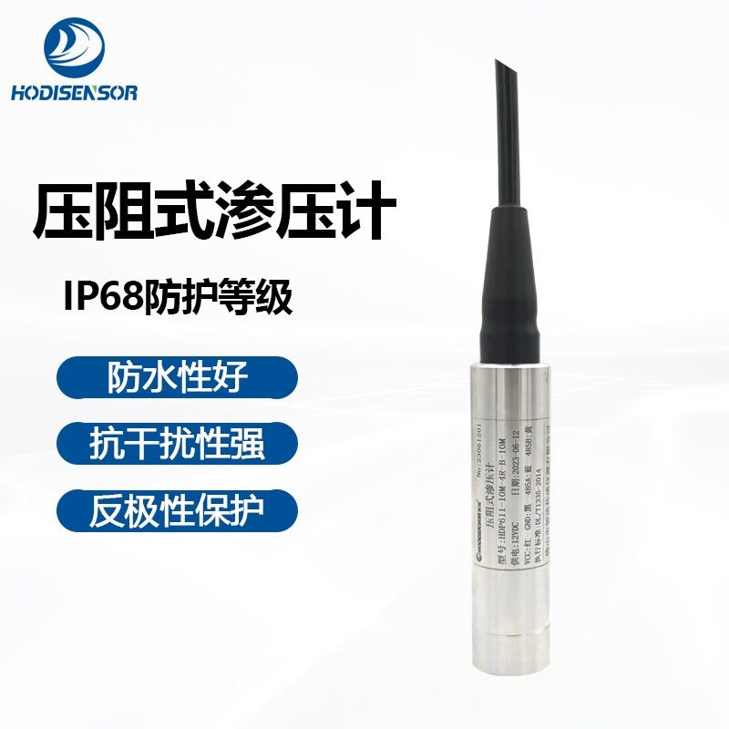HDP611压阻式渗压计地下河水投入式液位变送器  压力传感器