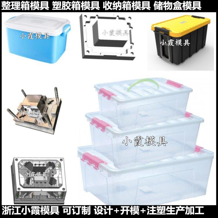周转箱模具 注塑大模具厂  模具 订制加工厂家