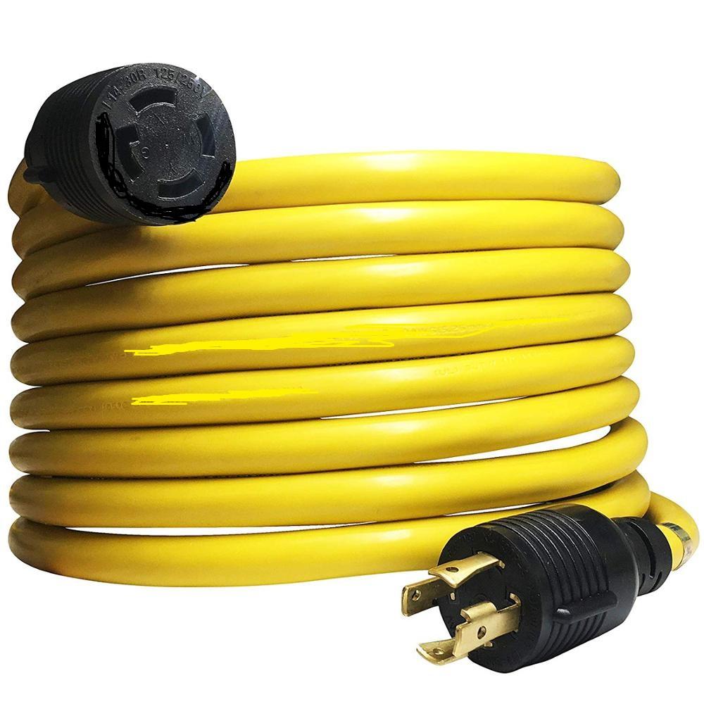 NEMA L14-20P/L14-30P 发电机延长线  NEMA L14-30P