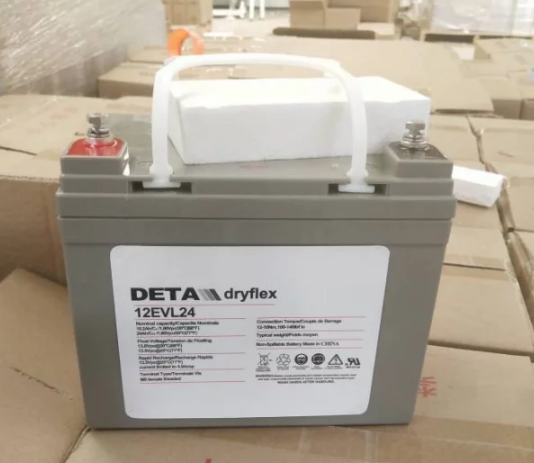 德国银杉deta\dryflex蓄电池DK950深循环V12  德国DETA