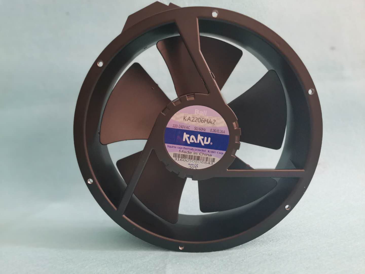 KAKU轴流风机_KA2206HA2B_台湾卡固  kaku  ka2206  全金属风机