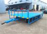 5吨下翻护栏型平板拖车 无动力牵引工具拖车