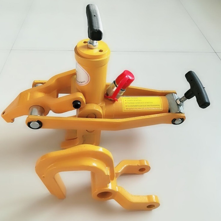 铲车轮胎扒胎器铲车拆轮胎工具气动便携式压胎机