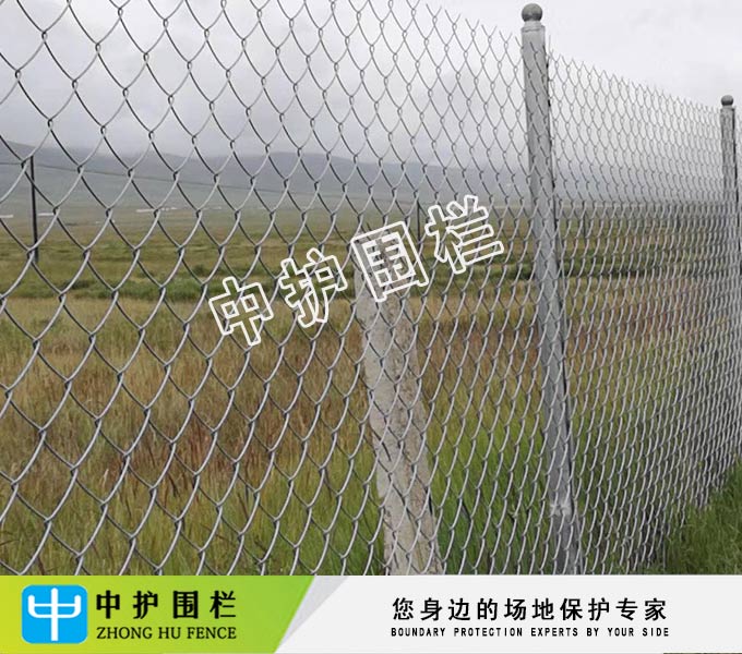出口热镀锌勾花网 欧洲牧场围栏网 包塑铁丝网