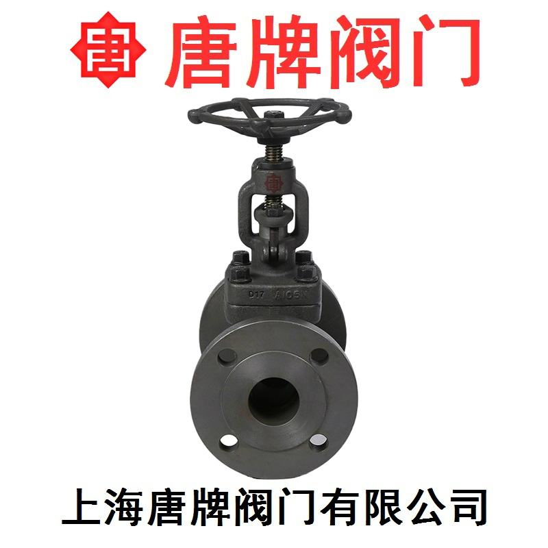 锻钢法兰截止阀J41H-16C唐牌泰科沪工上海阀门厂  锻钢截止阀