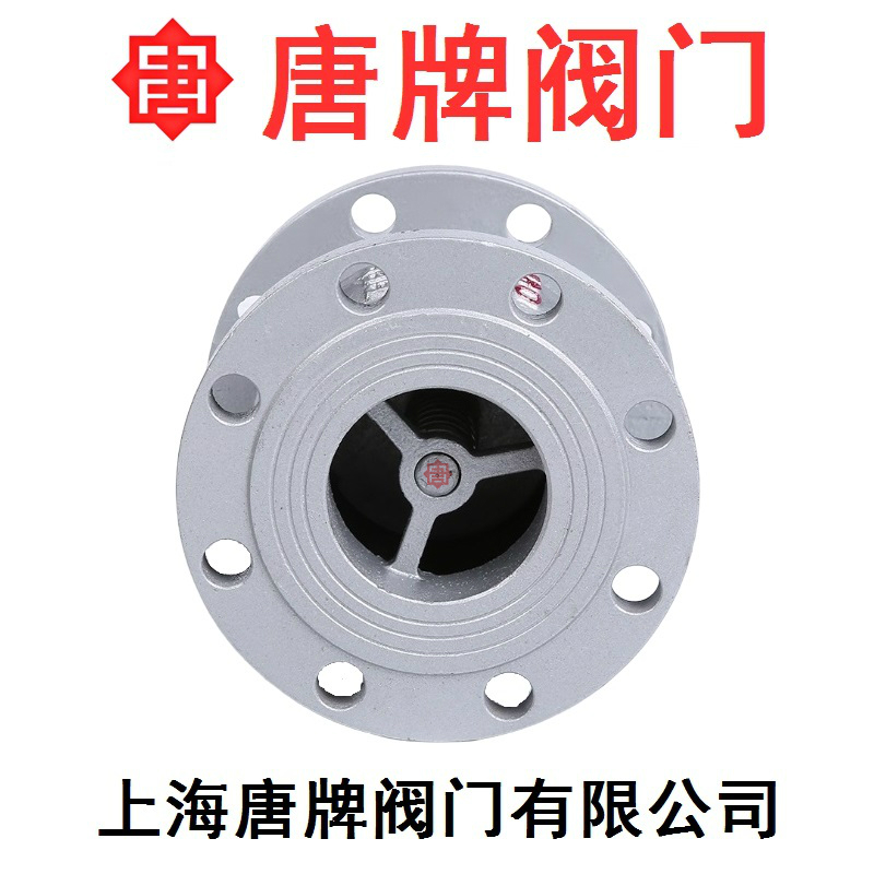 铸钢消声止回阀HC41X-16C唐牌泰科沪工上海阀门厂  铸钢止回阀