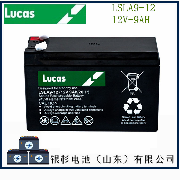 Lucas蓄电池LSLA4-6精密仪器设备应急电源用储能电池  6V-4AH