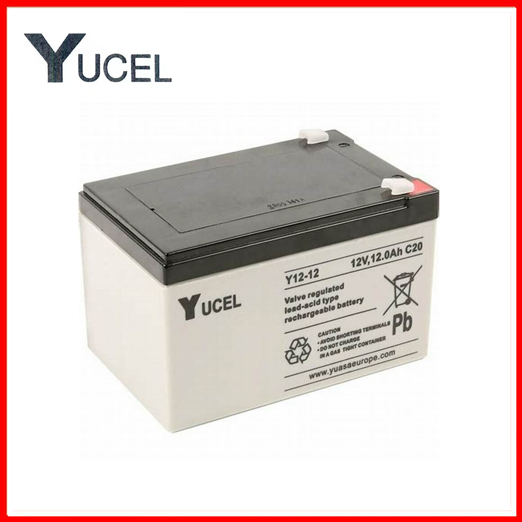 英国YUCEL蓄电池免维护直流屏UPS仪器仪表用电池  Y0.8-12免维护  YUCEL电池