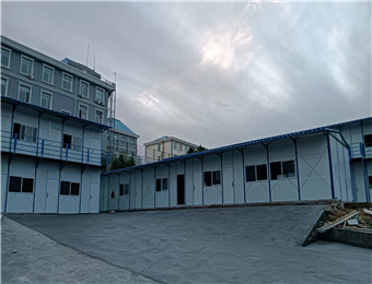 葫芦岛框架式活动房龙港全新工地彩钢棚施工