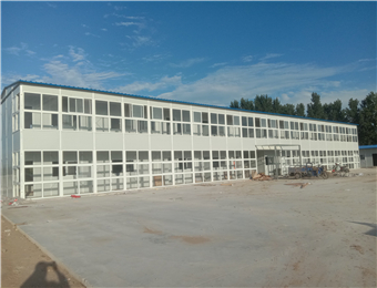 葫芦岛框架式活动房龙港全新工地彩钢棚施工