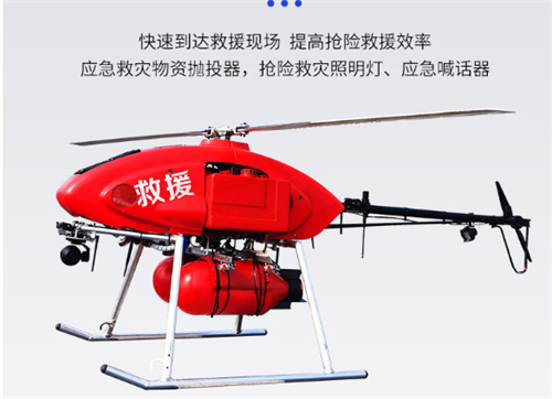 大载重无人直升机来袭，应急抛投物资的 “空中大力士”  森防无人机  应急无人机