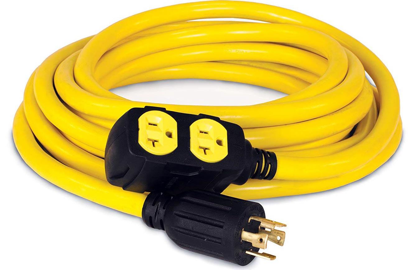 NEMA L14-30P / 5-20R 发电机延长线  ETL/CETL