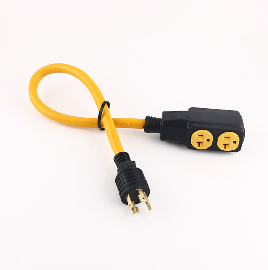 NEMA L14-30P / 5-20R 发电机延长线  ETL/CETL