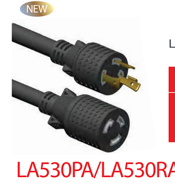NEMA L5-30 30A 125V 自锁电源线  NEMA L5-30P  美国自锁电源线