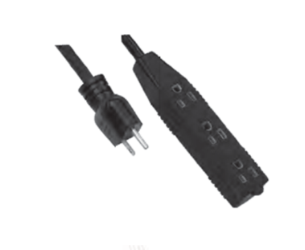 UL/ETL 5-15P 15A 125V~ 室内延长线  NEMA 5-15P  美规延长线