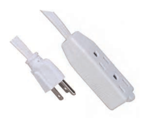 5-15P 15A 125V~ 美规室内延长线  NEMA 5-15P  美规延长线
