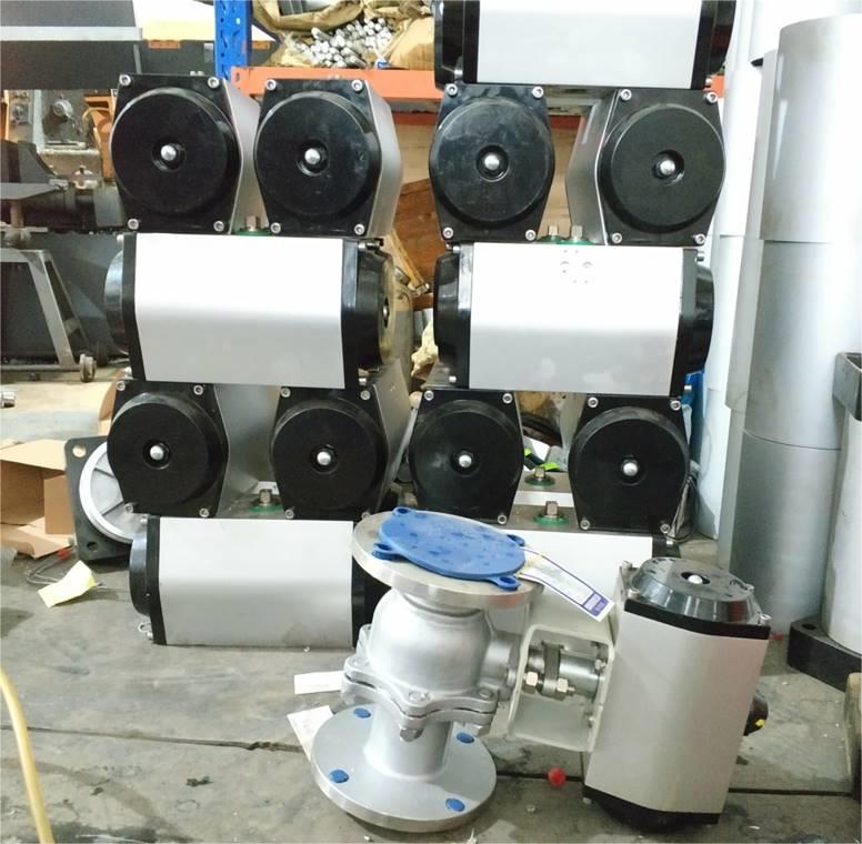 徽高 GT气动执行器 GT110  气动执行器结构  气动阀门驱动装置  阀门气动执行器
