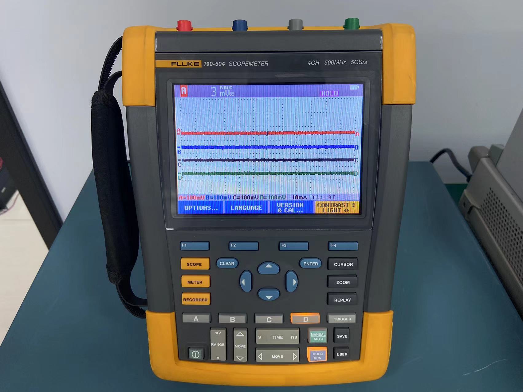 现货租售fluke190-504手持示波器