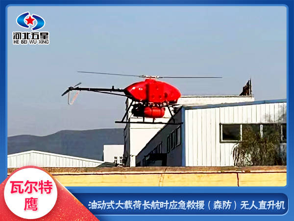 电力抢修抢险红色之鹰无人直升机-所有地形畅通无阻  油动式无人直升机  应急抢险无人直升机  大载荷无人直升机