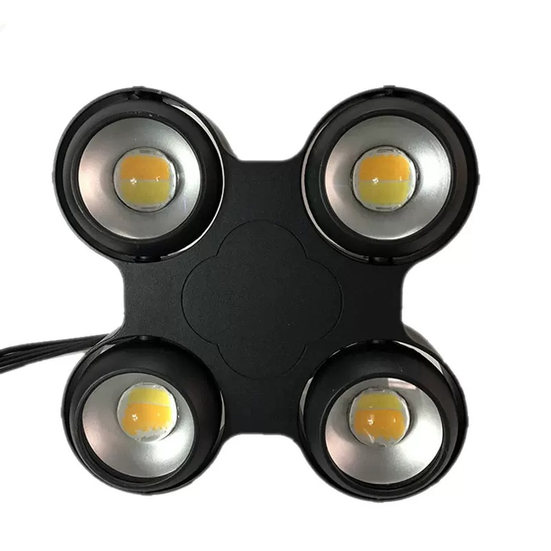400W LED防水观众灯双色温四眼面光灯电音节婚庆面光灯